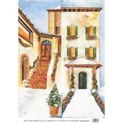 Facciata con scalinata